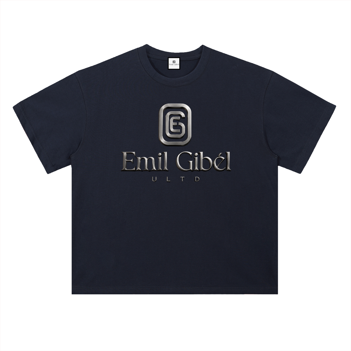 Luxe Tee W/ Signature Steel Emblem