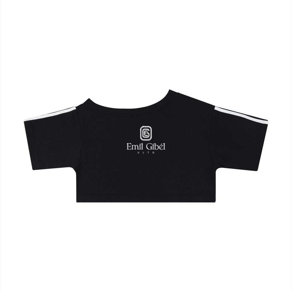 Women's Luxe Off The Shoulder Crop Tee