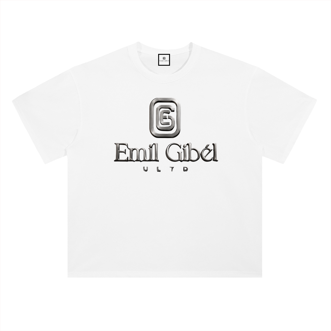 Luxe Tee W/ Signature Steel Emblem