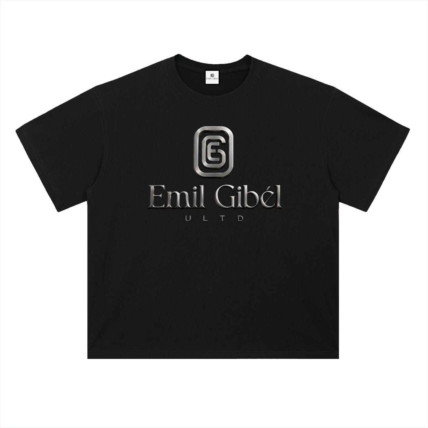 Luxe Tee W/ Signature Steel Emblem