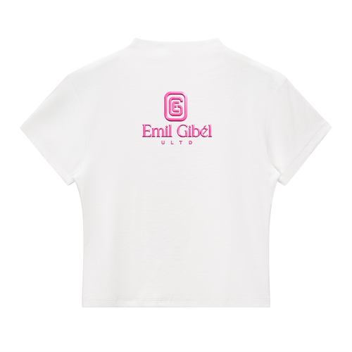 Women Luxe Tee W/ Signature Steel Emblem