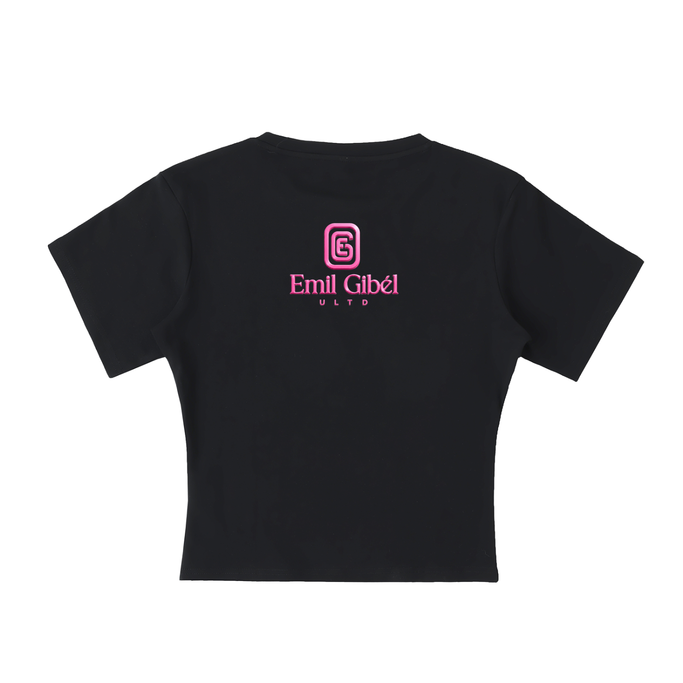 Luxe Tee w/ Valentino Pink Signature Steel Emblem