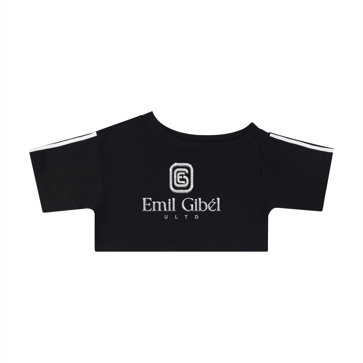 Women's Luxe Off The Shoulder Crop Tee