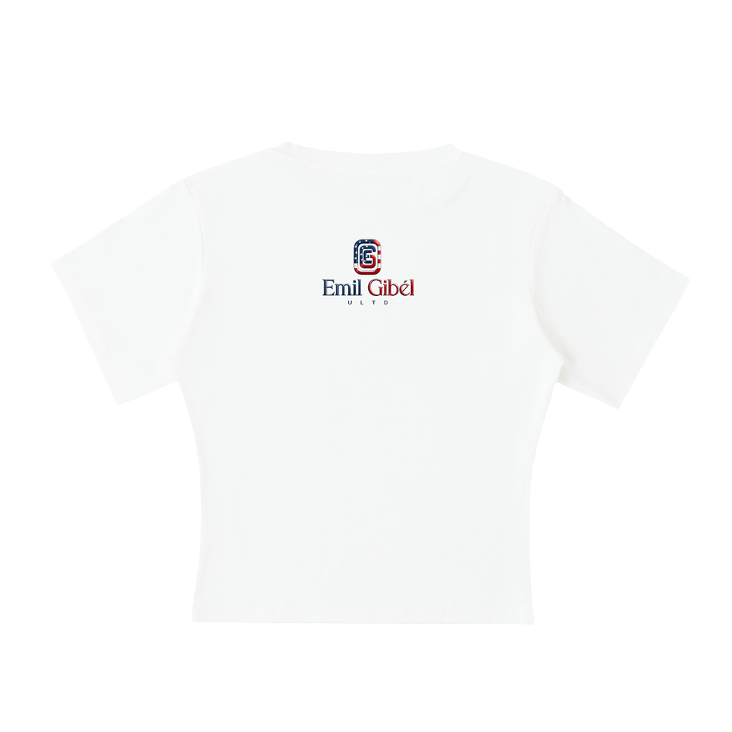 Women's Luxe Tee W/Signature Steel Emblem Patriots Edition
